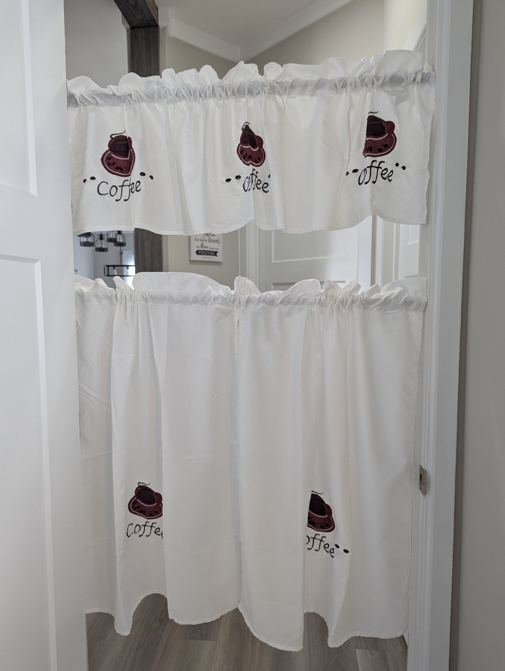 Kitchen Curtain 3 Pieces